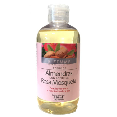 Comprar online ACEITE ALMENDRAS + ROSA MOSQUETA 250 ml de YNSADIET. Imagen 1