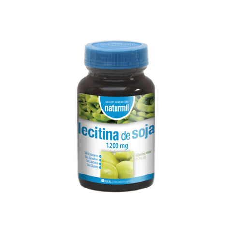 Comprar online LECITINA DE SOJA 1200 mg 30 Perlas de NATURMIL. Imagen 1
