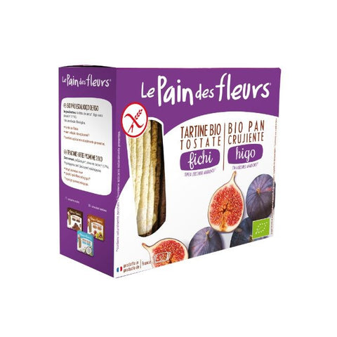Comprar online PAN DE FLORES CON HIGO SIN GLUTEN BIO 150 gr de LE PAIN DES FLEURS. Imagen 1