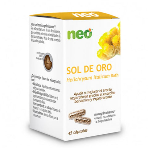 Comprar online FITOGRANULOS SOL DE ORO 45 Caps de NEO. Imagen 1