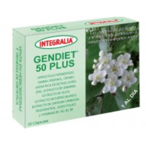 Comprar online GENDIET 50 PLUS 30 CAPSULAS de INTEGRALIA. Imagen 1