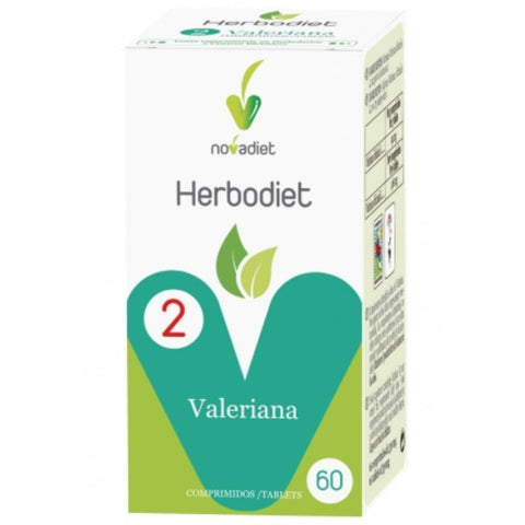 Comprar online HERBODIET 2 VALERIANA 60 Comp de NOVADIET. Imagen 1
