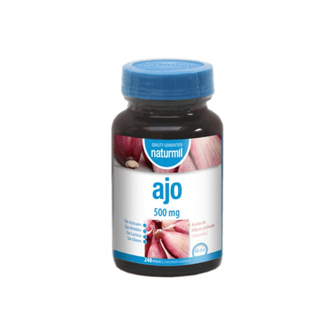 Comprar online AJO 500 mg 240 Perlas de NATURMIL. Imagen 1
