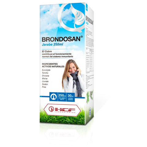 Comprar online JARABE BRONDOSAN 250 ML de HCF LABORATORIOS. Imagen 1