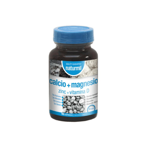 Comprar online CALCIO+MAGNESIO+ZINC VIT D 90 Comp de NATURMIL. Imagen 1