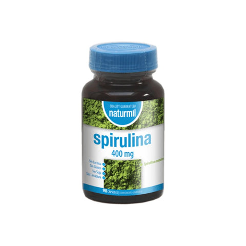 Comprar online ESPIRULINA 400 mg 90 Caps de NATURMIL. Imagen 1