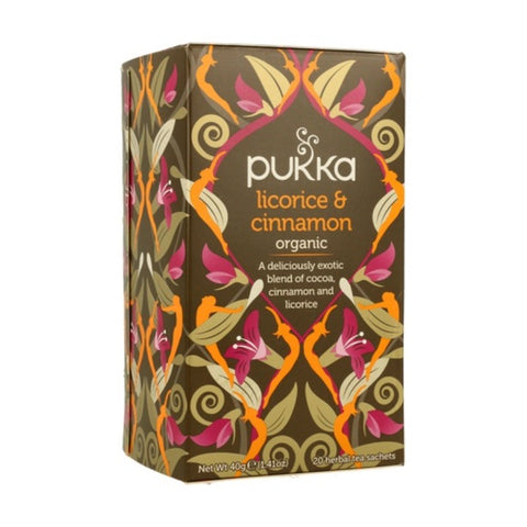 Comprar online INFUSION REGALIZ CANELA 20 bl BIO de PUKKA. Imagen 1