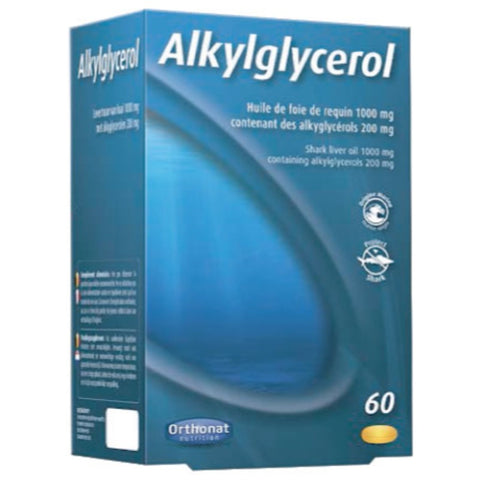 Comprar online ALKYGLYCEROL 60 Perlas (ACEITE HIGADO TIBURON) de ORTHONAT. Imagen 1
