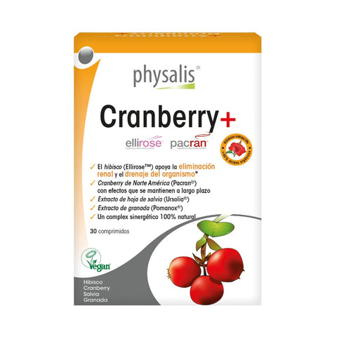 Comprar online CRANBERRY+ 30 COMPRIMIDOS de PHYSALIS. Imagen 1