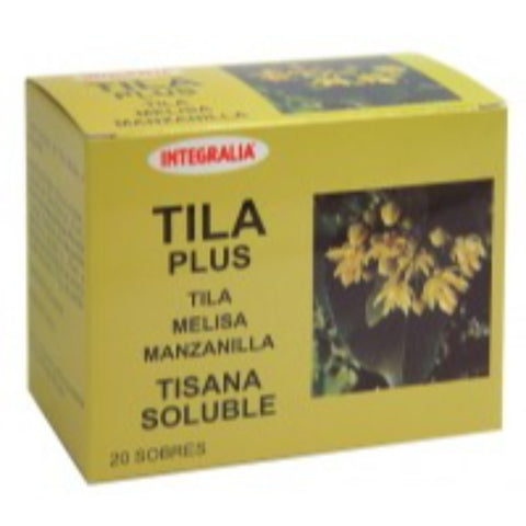 Comprar online TILA PLUS SOLUBLE 20 Sobres de INTEGRALIA. Imagen 1