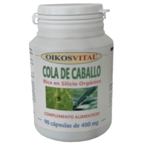 Comprar online COLA DE CABALLO 400 mg 90 Caps de OIKOS. Imagen 1