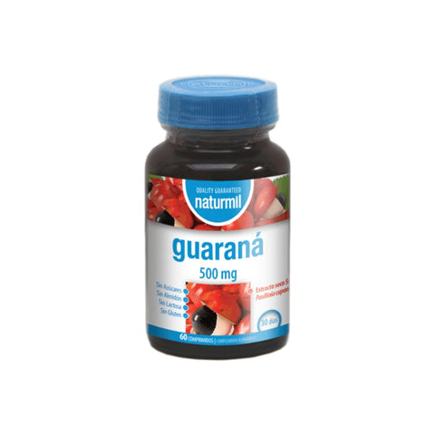 Comprar online GUARANA 500 mg 60 Comp de NATURMIL. Imagen 1