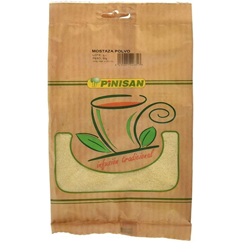 Comprar online MOSTAZA AMARILLA MOLIDA 50 gr de PINISAN. Imagen 1