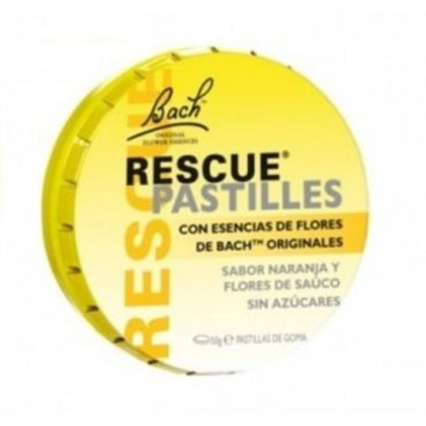 Comprar online RESCUE PASTILLAS NARANJ/SAUCO 50gr de BACH RESCUE. Imagen 1