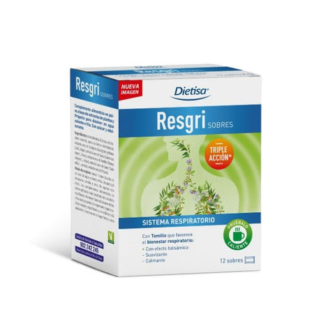 Comprar online RESGRI 12 Sobres de DIETISA. Imagen 1