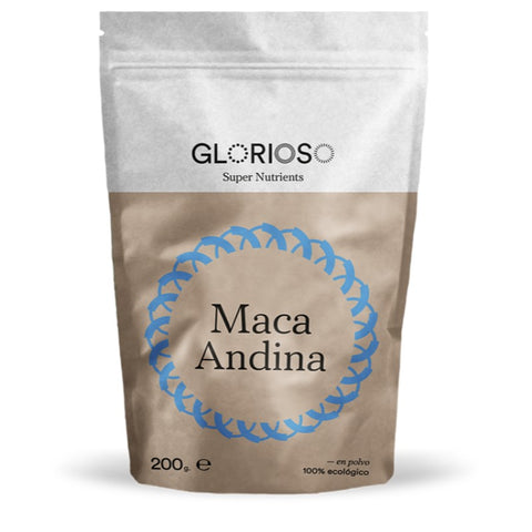 Comprar online MACA ANDINA 200 gramos de GLORIOSO SUPER NUTRIENTS. Imagen 1