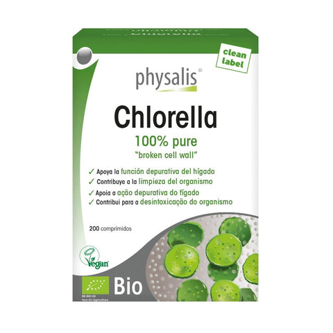 Comprar online CHLORELLA 200 COMPRIMIDOS de PHYSALIS. Imagen 1