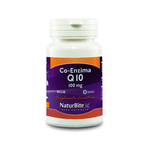 Comprar online CO-ENZIMA Q10 100 mg 60 Caps de NATURBITE. Imagen 1