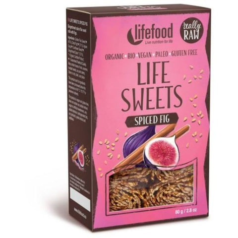 Comprar online ROLLS LINO HIGOS-ESPECIAS BIO 80 gr de LIFEFOOD. Imagen 1