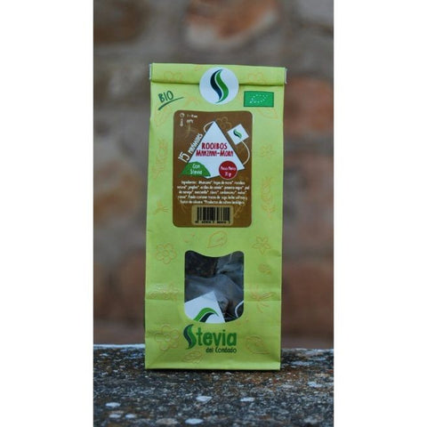 Comprar online ROOIBOS MANZANA- MORA CON STEVIA BIO de STEVIA DEL CONDADO. Imagen 1