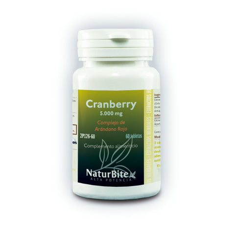 Comprar online CRANBERRY 5000 mg 60 Tabs de NATURBITE. Imagen 1