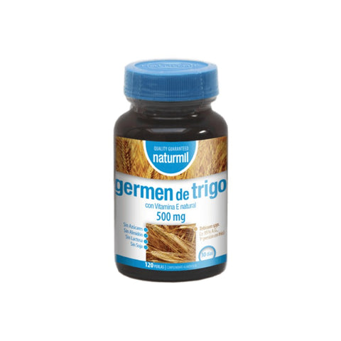 Comprar online GERMEN TRIGO 500 mg 120 Perlas de NATURMIL. Imagen 1