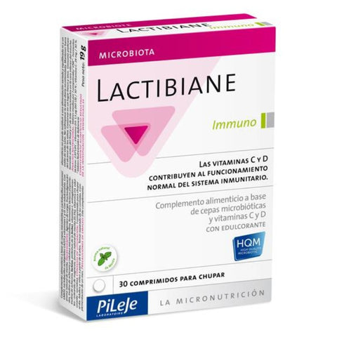 Comprar online LACTIBIANE IMMUNO 30 Comp para chupar de PILEJE. Imagen 1