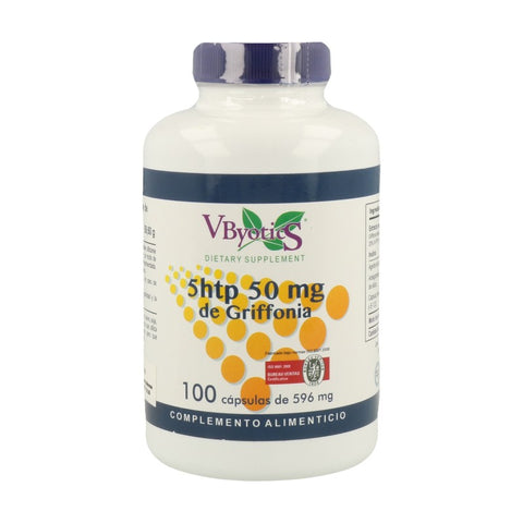 Comprar online 5-HTP 50 mg 100 Caps de V.BYOTIC. Imagen 1