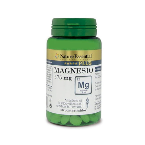 Comprar online MAGNESIO 375 mg 60 Comprimidos de NATURE ESSENTIAL PLUS. Imagen 1