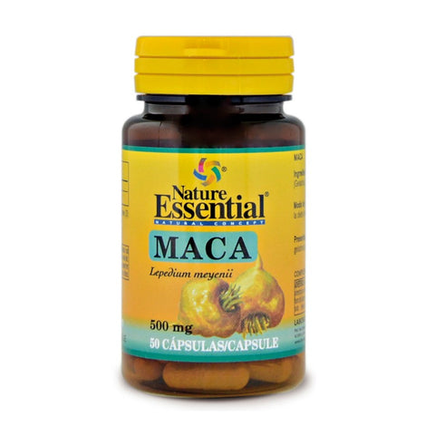 Comprar online MACA 500 mg 50 Caps de NATURE ESSENTIAL. Imagen 1