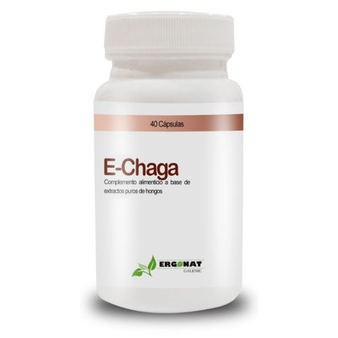 Comprar online E - CHAGA 40 Caps de ERGONAT GALENIC. Imagen 1