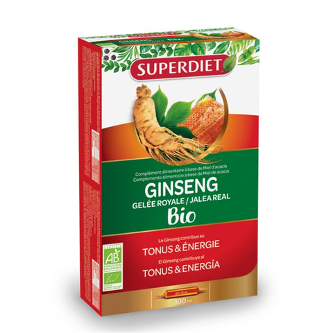 Comprar online GINSENG+JALEA REAL BIO 20 AMP de SUPERDIET. Imagen 1