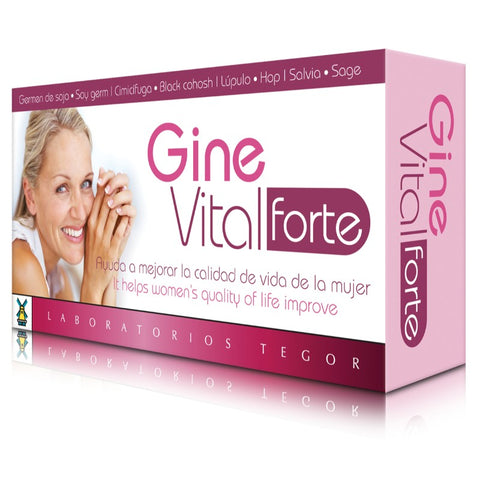 Comprar online GINEVITAL FORTE 60 COMPRIMIDOS de TEGOR. Imagen 1