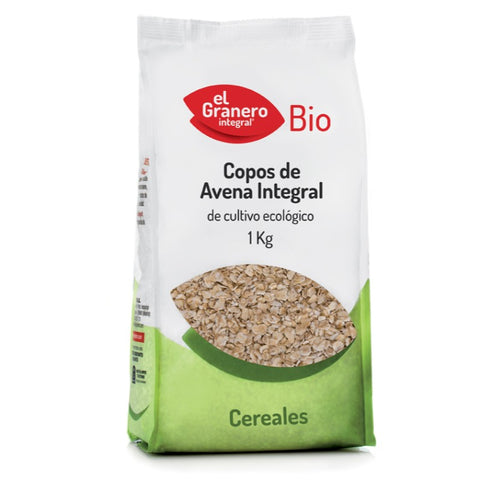 Comprar online COPOS AVENA INTEGRAL BIO 1 kg de EL GRANERO INTEGRAL. Imagen 1