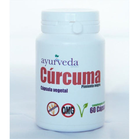 Comprar online CURCUMINA CON PIMIENTA 60 Caps de AYURVEDA. Imagen 1