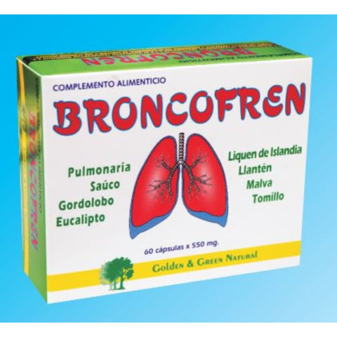 Comprar online BRONCOFREN 60 Caps de GOLDEN & GREEN. Imagen 1