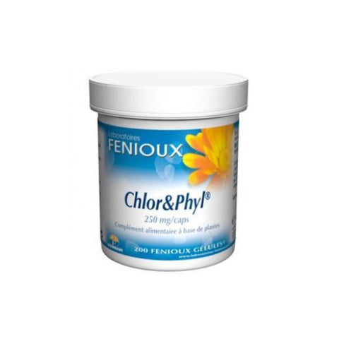 Comprar online CHLOR&PHYL 200 Caps 250 mg de FENIOUX. Imagen 1