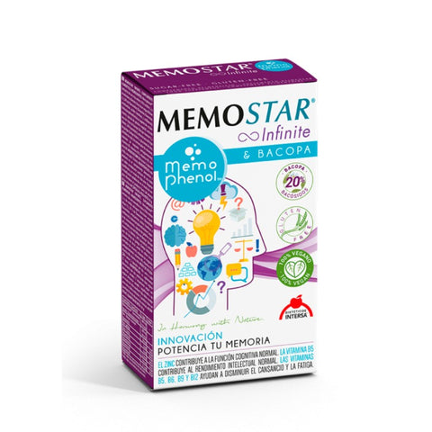 Comprar online MEMOSTAR INFINITE 60 Caps de INTERSA. Imagen 1