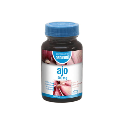 Comprar online AJO 500 mg 120 Perlas de NATURMIL. Imagen 1