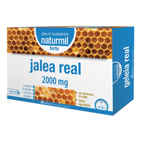 Comprar online JALEA REAL FORTE 20 Ampollas de NATURMIL. Imagen 1