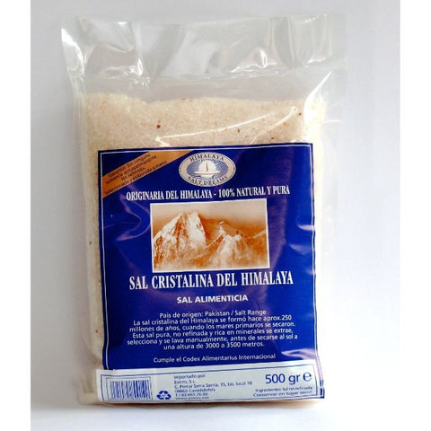 Comprar online SAL HIMALAYA MOLIDA ROSA 500 gr de MADAL BAL. Imagen 1