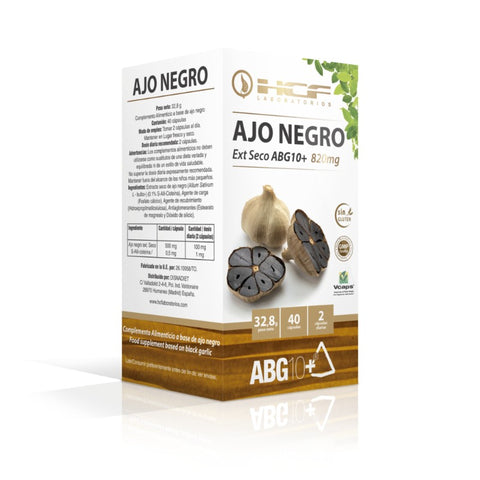Comprar online HCF AJO NEGRO 40 CAPS. 820 mg HCF de HCF LABORATORIOS. Imagen 1
