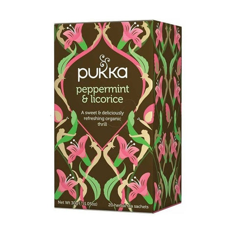 Comprar online INFUSION REGALIZ Y MENTA 20 bl BIO de PUKKA. Imagen 1