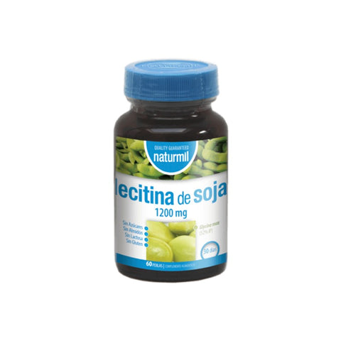 Comprar online LECITINA DE SOJA 1200 mg 60 Perlas de NATURMIL. Imagen 1