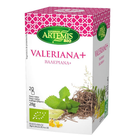 Comprar online VALERIANA PLUS ECO 20 Filtros de ARTEMISBIO. Imagen 1