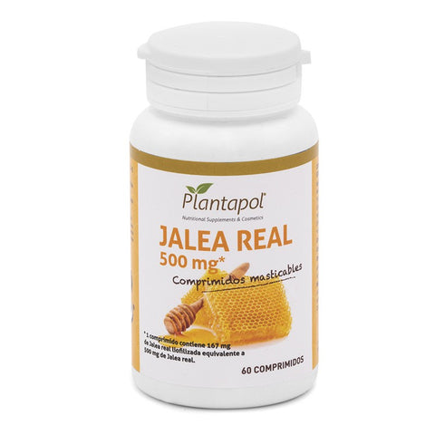 Comprar online JALEA REAL 500 MASTICABLE 60 COMPRIMIDOS 565 MG de PLANTA POL. Imagen 1