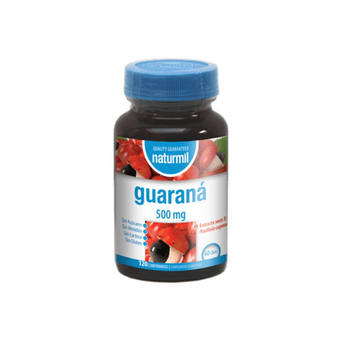 Comprar online GUARANA 500 mg 120Comp de NATURMIL. Imagen 1