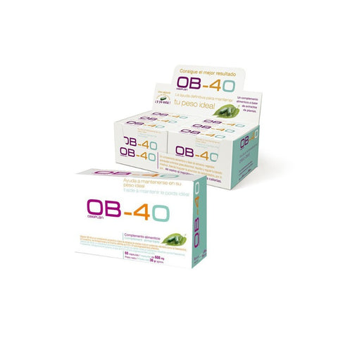 Comprar online OBEPLAN OB-40 60 CAPS. 600 MG (LABORATORIOS MYC) de MYC. Imagen 1