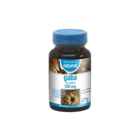 Comprar online GABA 500 mg 60 Comp de NATURMIL. Imagen 1