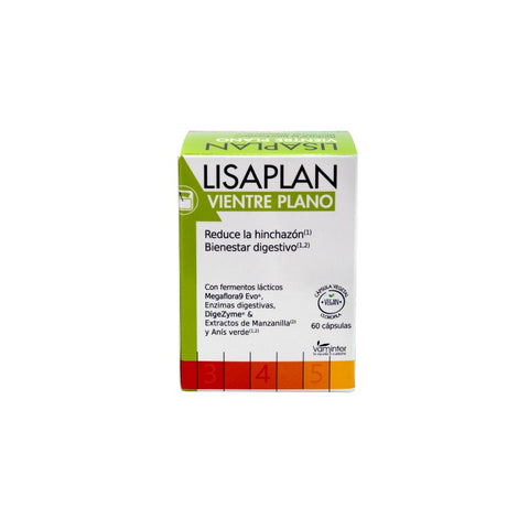 Comprar online LISAPLAN 60 Cap NUEVA FORMULA 2019 CON PROBIOTICOS de VAMINTER. Imagen 1